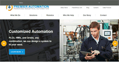 Desktop Screenshot of premierautomation.com